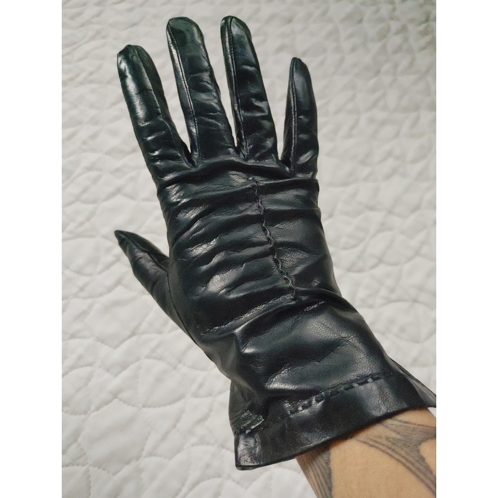 ⚜️ Sleek vintage Leather gloves